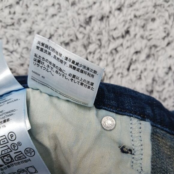 Levi 515 Boot Cut Red Tab Strech Denim Jeans/ Pant Woman's size 16 - Picture 4 of 15